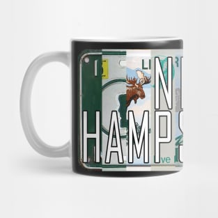 New Hampshire License Plates Mug